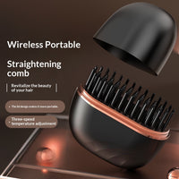 New Mini Charging Hair Straightener Comb 2