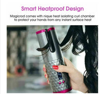 Auto-Rotating Cordless Hair Curler — Ceramic LCD Curling Iron, No Cords No Limits 4