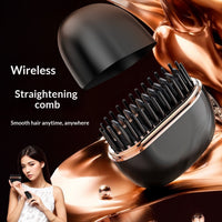 New Mini Charging Hair Straightener Comb 1